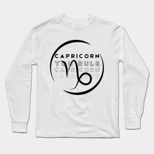 Capricorn You Rule Long Sleeve T-Shirt